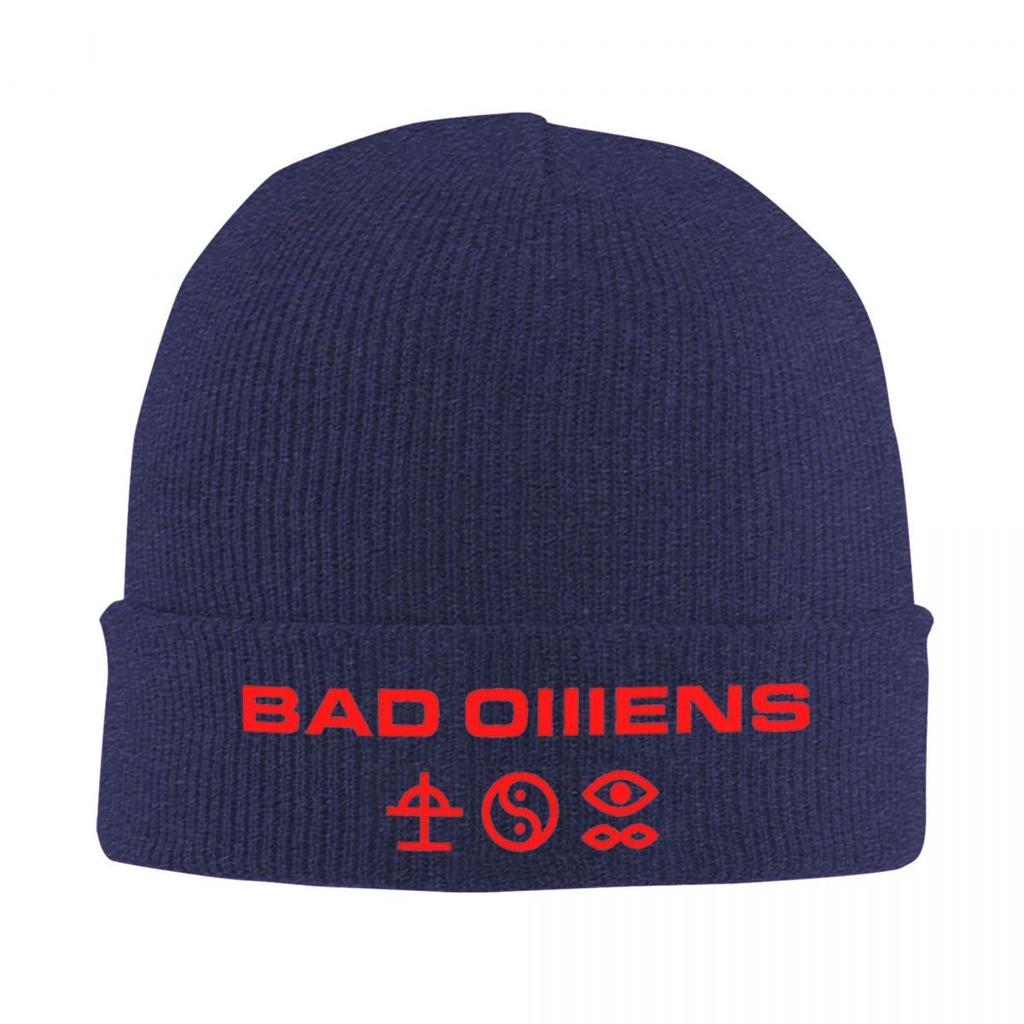 Bad OUnisexs Rock Hat Autumn Winter Beanies Warm Metal Cap Unisex Knitted Caps