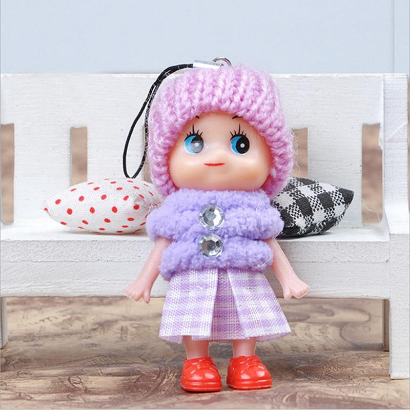 Брелок для ключей с плюшевыми куклами, мягкие игрушки, брелок для ключей с мини-плюшевыми животными, брелок для ключей для малышей