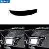 For Mitsubishi Lancer EVO X MR 2008-2015 Piano Black Car Decoration Accessories Interior Navigation Display Cover Trim