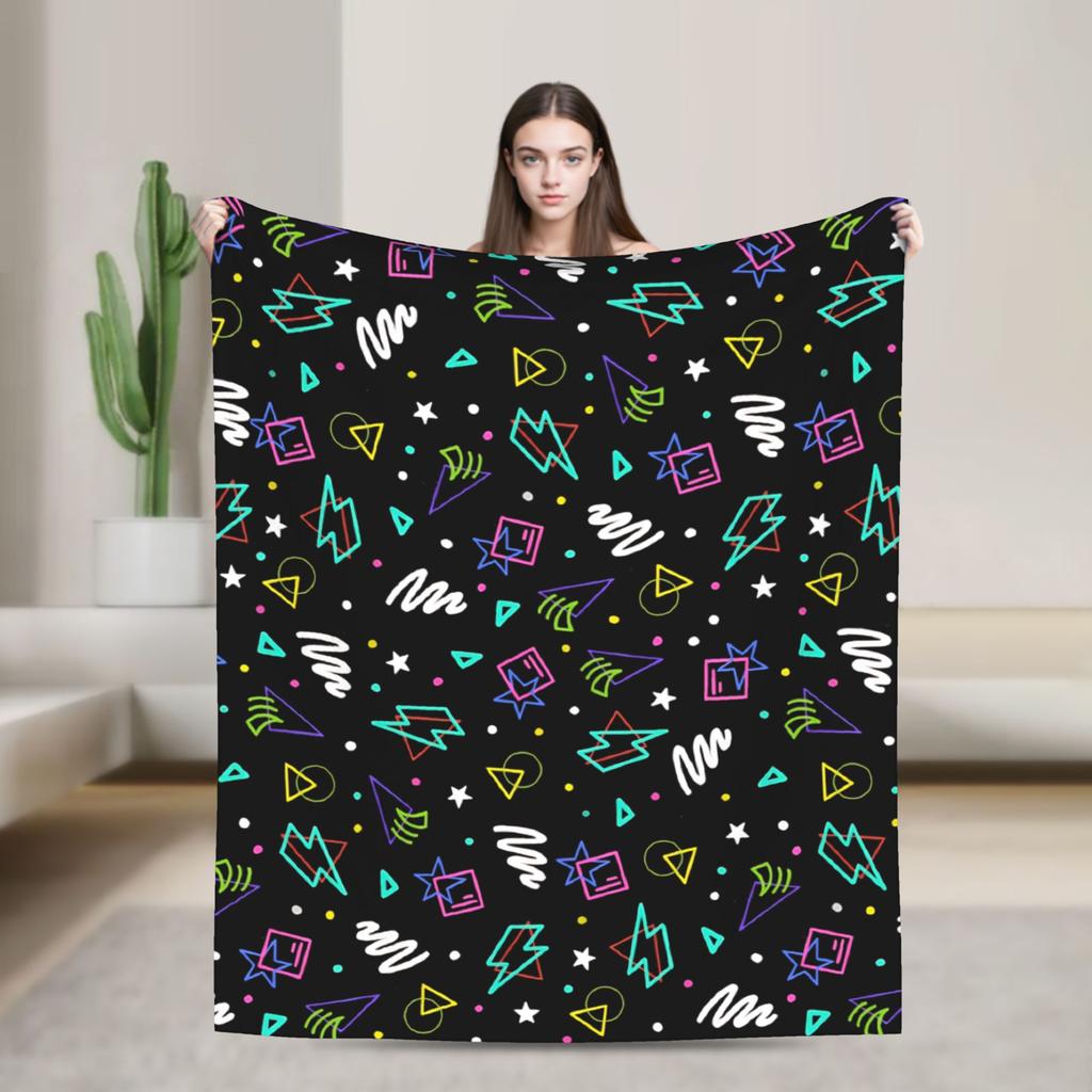 FNAFS At Freddy's Horror Blanket Camping Flannel Throw Blanket For Outdoor Soft Design Quality Bedspread Birthday Gift