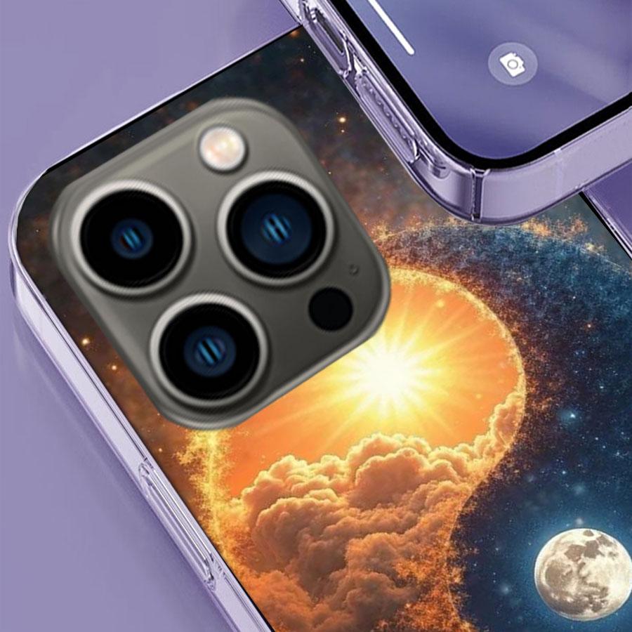 Баланс Стихий Вечный Инь-Ян Чехол для Телефона Для Iphone 17 Air 15 Pro 14 Plus 16 Pro Max 12 13 Mini 11 16E X XS Чехол Вырез