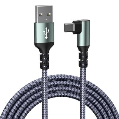 Нейлоновый плетеный кабель USB-C — Lightning и USB для зарядки iPhone и Samsung — быстрая зарядка PD