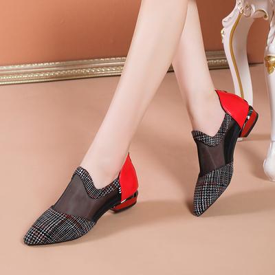 Женские летние мокасины, роскошные, элегантные, повседневные, для женщин, тенденции 2024 года, удобные, модные, на танкетке, на низком каблуке, с острым носком