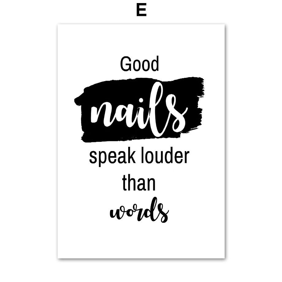 Модная женская форма ногтей в форме руки, настенная живопись, холст, живопись, техника для ногтей, подарки, скандинавский постер, настенные панно для декора салона красоты