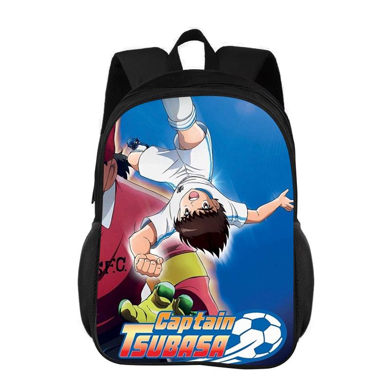 Рюкзак Captain Tsubasa Прочный Модный Мультяшный На Молнии Большой Вместимости Лучший Подарок на День Рождения для Мальчика и Девочки