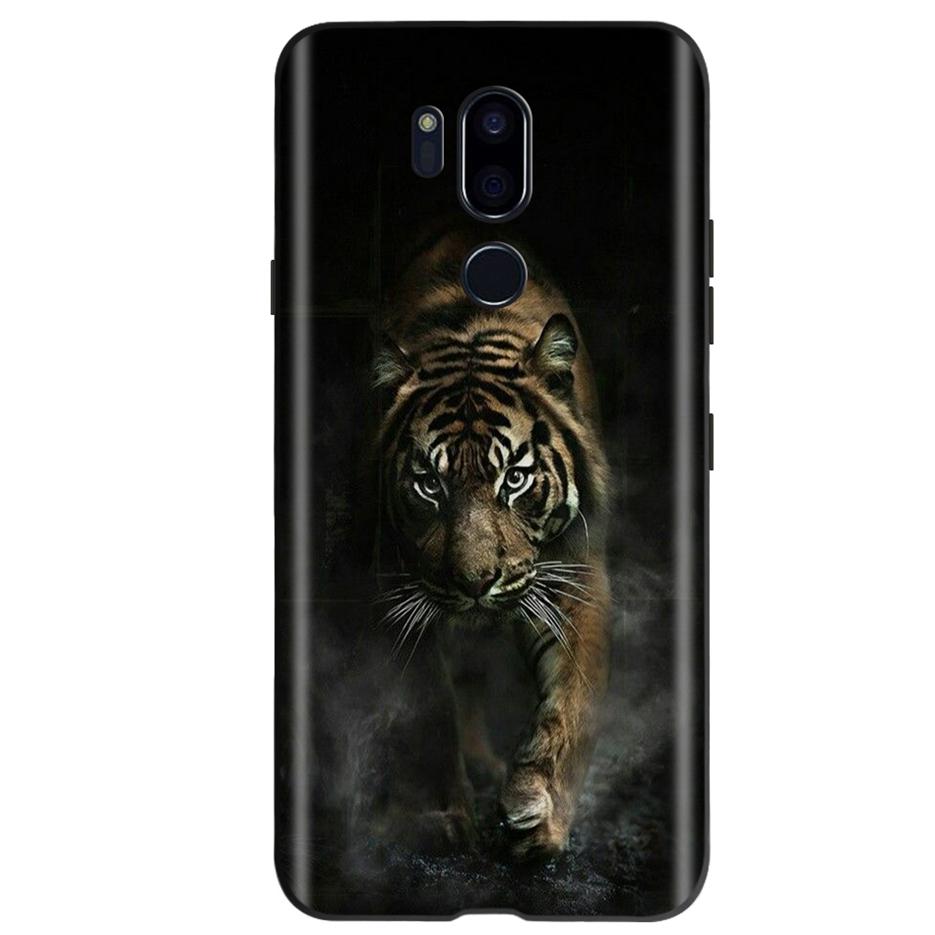 Для LG G7 ThinQ Чехол G710 LM-G710 Милый Кот Бабочка Ударопрочный Мягкий Силиконовый Чехол для Телефона Для LG G7 ThinQ Задняя Крышка 6.53'' Coque