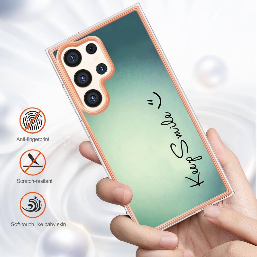 Keep Smile"Pattern Detachable Buckle Lanyard or Anti Fall Ring or Smooth Design Soft Mobile Phone Case for Samsung iPhone Redmi Oppo Moto Honor...