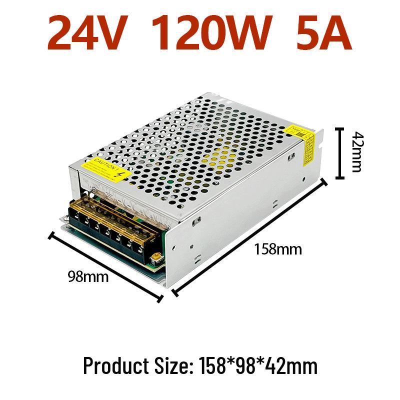 Импульсный источник питания 220 В на 24 В постоянного тока 15 А со светодиодным дисплеем, трансформатор 5 В/12 В