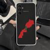 Чехол для телефона с флагом Марокко для Samsung Galaxy A17 A16 A26 A36 A56 A15 A14 A13 A12 A55 A54 A53 A25 A24 A23 A35 A34 A33 A05S A04S Gal