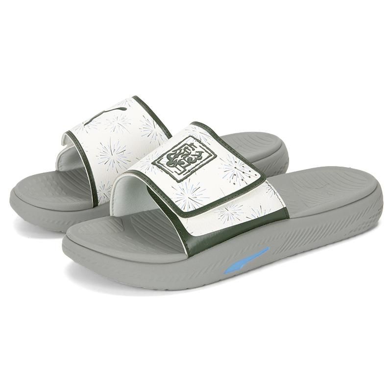 Puma Мягкие шлепанцы Softride, нескользящие, прочные, унисекс, обувь, зеленый, синий, 394201-01