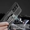 Противоударные Чехлы Металлический Зажим на Спинку Автомобильный Держатель Чехол для Телефона Для Samsung A54 A53 A52 A51 A71 A34 A32 S21 S22 S23 S24 Plus Ultra FE