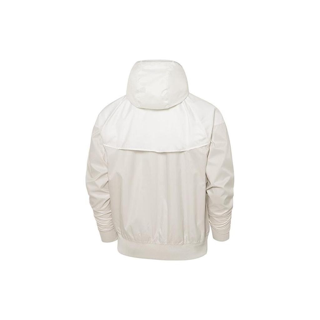 New Nike Sportswear Windrunner Men's Hooded Jacket White DA0001-104