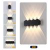 Aluminium LED Wall Light Waterproof Outdoor Indoor Lighting IP55 AC86-265V 4w 6w 8w 10w Wall Lamp for Garden Stair Night