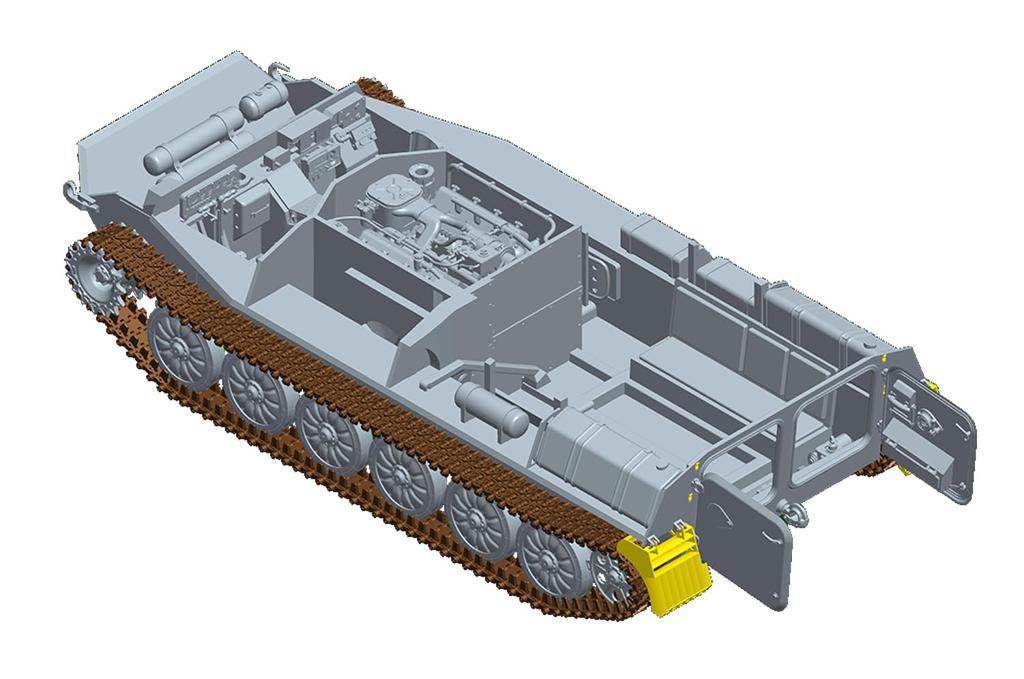 Trumpeter Многоцелевой бронетранспортёр Пушка Пластиковая модель 09618 1/35 МТ-ЛБ с зенитной установкой ЗУ-23-2