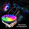 Вентилятор охлаждения ЦП для LGA 2011/1200/1150 4 тепловые трубки RGB PWM контроль температуры