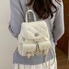 IELGY Ladies Pink Travel Backpack Commuter All-Match Chain Backpack