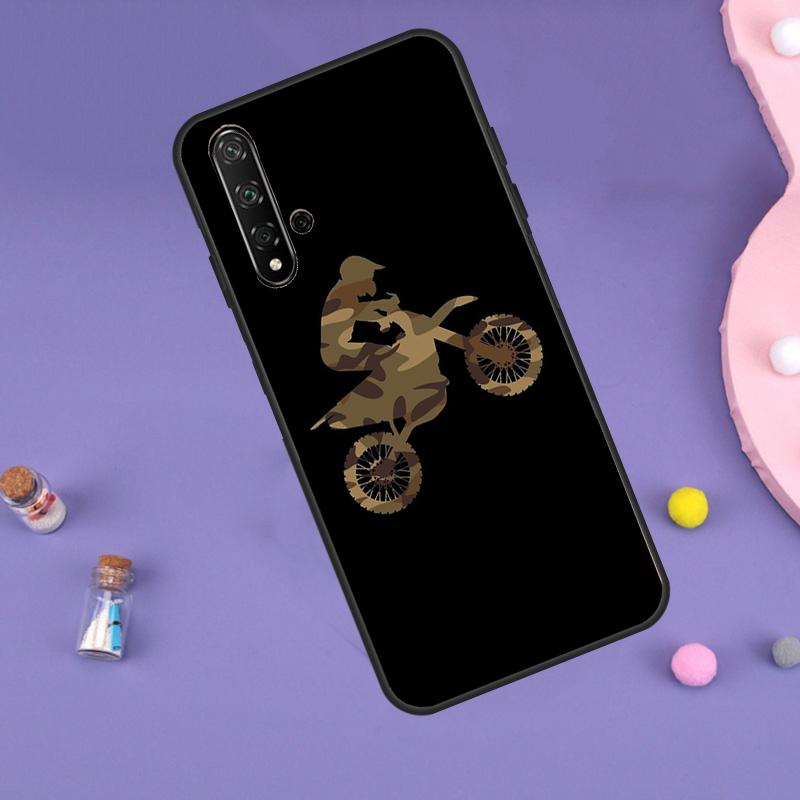 Спортивный чехол для мотоциклетного кросса Для Huawei Nova 11i 3i 7i 5T 11 9 10 SE Y60 Y61 Y70 Y90 Y91 P20 P40 Lite P30 Pro