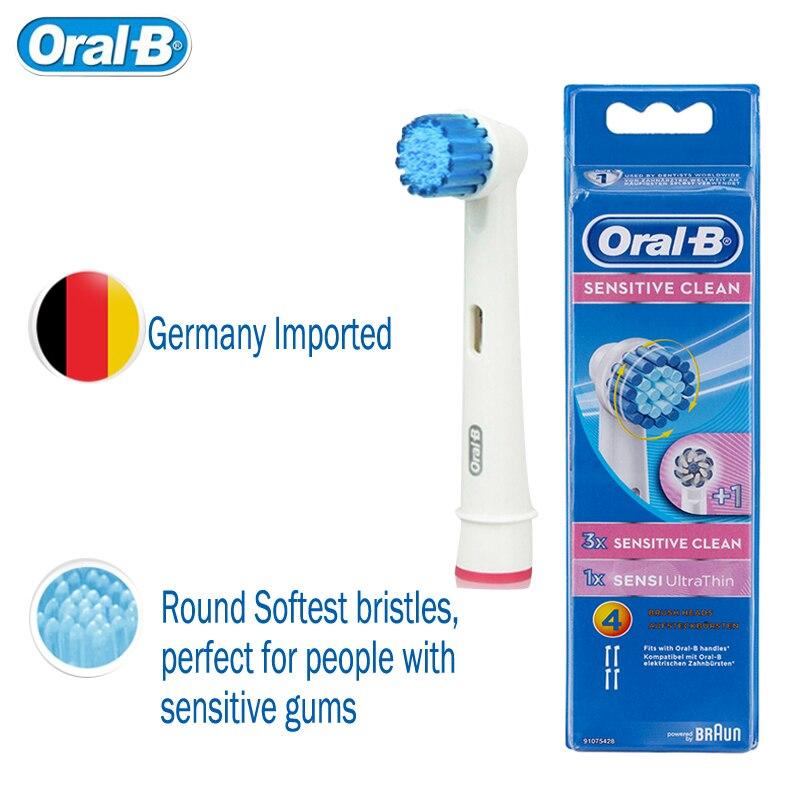 Насадки на электрическую зубную щётку Oral B Sensitive Clean (4 шт)