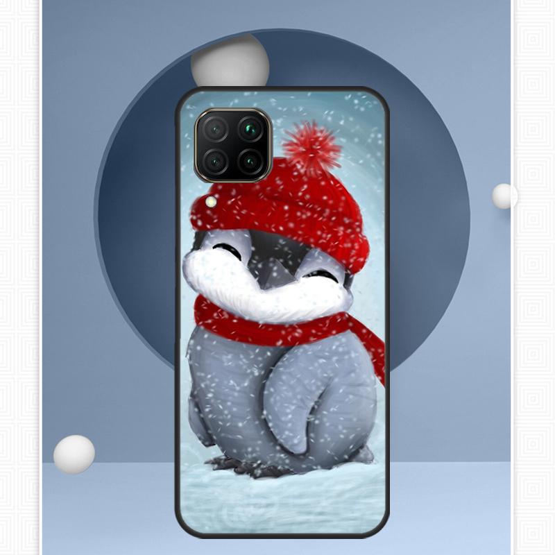 Чехол с пингвином для Huawei Nova 12s 12i 11i 8i Y91 Y60 Y70 Y72 Y90 Y61 9 10 SE P20 P40 Lite P30 P60 Pro