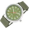 Radweather Solar-Powered Military Watch Green for Men and Women, No Battery Required, Durable Design