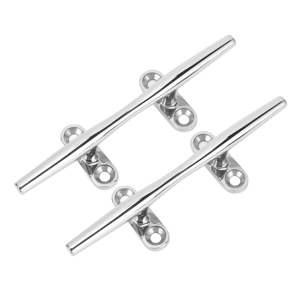 2 шт. 6-дюймовая швартовочная утка для лодки из нержавеющей стали 316, высокополированная морская швартовочная утка для скоростного катера Yac