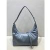 Glossy Tassel Mini Hobo Bag Nbgcfsw106 Silver