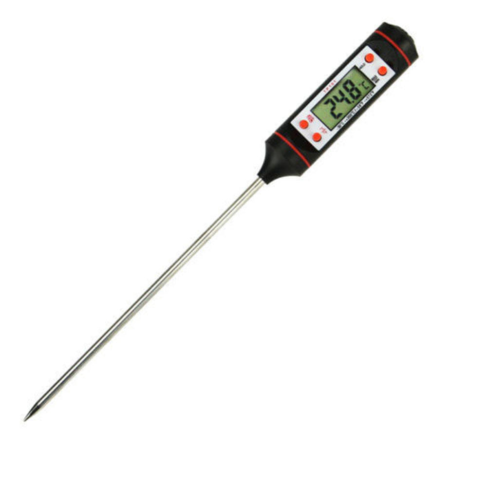 Kitchen Food Baking Digital Thermometer Electronic Probe Type Digital Display Liquid Grill Thermometer