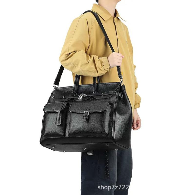 Прямые продажи от производителя, большая вместимость, мужские и женские сумки через плечо, сумки-тоут, дорожные сумки, дорожные сумки с текстурой кожи