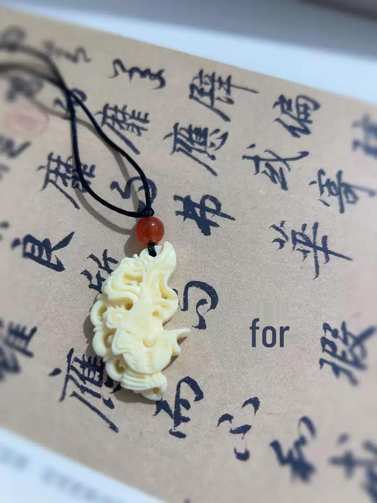 Модное плетеное нефритовое ожерелье с пряжкой безопасности для студентов и пар