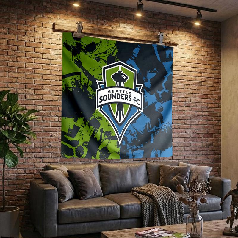 1PC Sc Internacional Crest Tapestry, Unique Design Tapestry, Wall Decor for Bedroom,Livingroom, Playroom,Heartwarming Fan Holiday Gifts