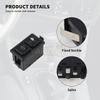 For BMW E23 E24 E28 E30 L6 M5 316 316i 318i 318is 320i 323i 1982 -1992 Power Window Switch Lifter Button Illuminated 61311381205