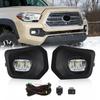 Светодиодные противотуманные фары для Toyota Tacoma SR SR5 2016 2017 2018     Дневные ходовые огни DRL Автомобильные аксессуары 12В