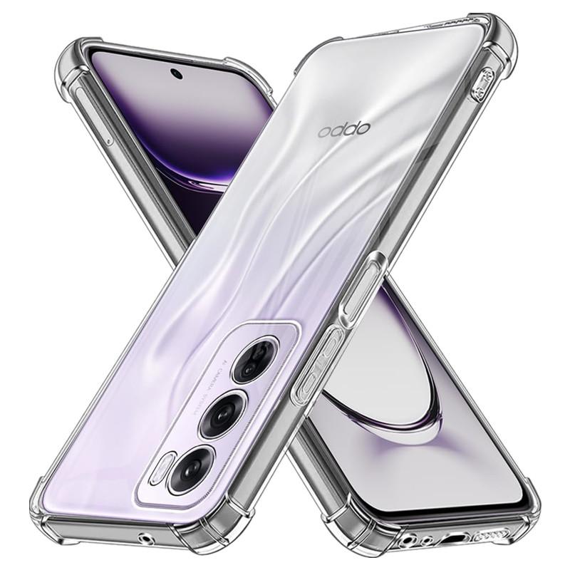 Four-Corners Shockproof TPU Case for OPPO Reno 12 Pro 5G Protective Cover Clear Capa Fundas Coque
