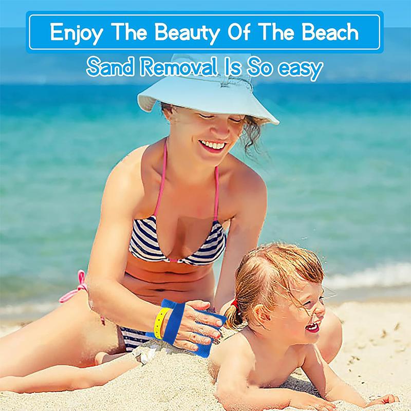 Outdoor Beach Sand Removal Bag Sand Remover For Sand Removal Beach Holiday Camping Remove Sand Dust Towel Scrubby Towel