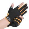 Protective Fishing Gloves 2 Cut Fingers Fingerless Glove Men Women Breathable Anti-slip Fishing Wear Pesca Fitness Cycling Glove