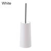 Steel Bath Cleaner with Base Cleaning Brush Toilet Brush Holder Set Toilet Brush Standing Stand