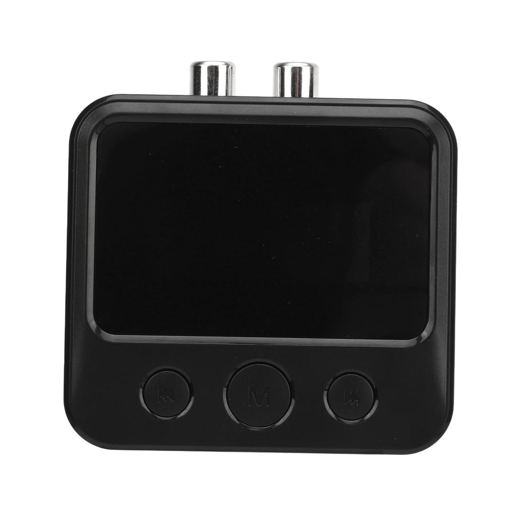 Bluetooth5.0 Receiver Transmitter 3.5MM Clear Screen Wireless Stereo Adapter for Headphones Speakers