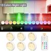 13 Color Modes Cabinet Light with Wireless Remote Control LED Night Light Can Be Used In Bedroom Toilet Kid's Room