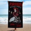 Полотенце для пляжа L-Lady Gaga Mayhem для детей, Банное полотенце, Полотенце для бассейна, Подарок на отпуск, Полотенце для пикника, Подарок на вечеринку
