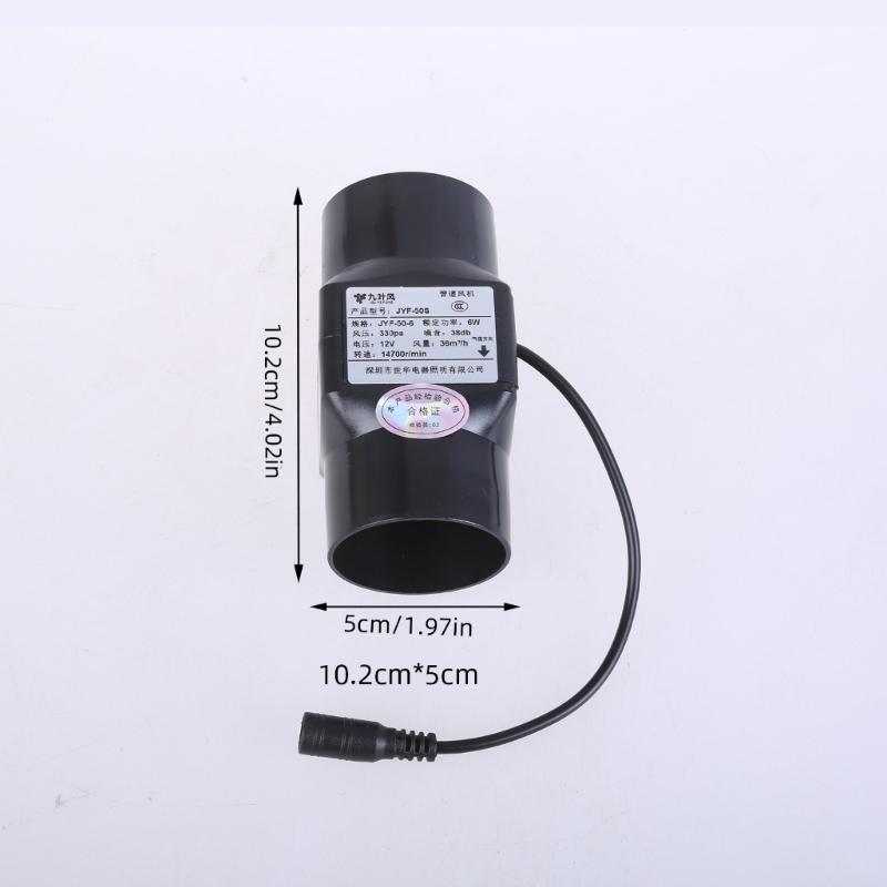 2inch Pipe Vent Fan Ceiling Window Exhaust Fan Ventilator AC100-220V 12V Air Extractor for Bathroom Toilet Kitchen