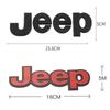 Для Jeep Для Jeep Grand Значок Cherokee Wrangler Renegade Compass JK Patriot Значок на капот автомобиля Сторона кузова Задний значок на багажник