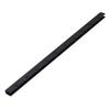 COMIX JT1050 10-Hole A4 Plastic Binding Strips, 5mm, Black, 50 Pack CN plug (adapter included)