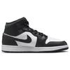 Мужские кроссовки Air Jordan 1 Mid SE Panda Elephant Black Off-Noir White FB9911-001