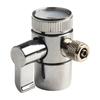 Brass Water Filter Faucet Replacement Parts Diverter Valve Ro System 1/4" Tube Connector Fittings Kitchen Faucet Diverter Valve