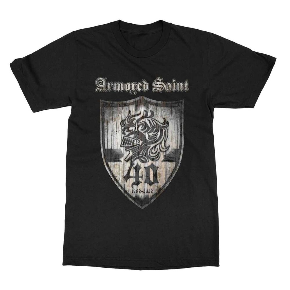 Новая футболка Armored Saint к 40-летию Подарок для фанатов Унисекс S-5XL Футболка BT1158 Унисекс Футболка