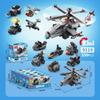 Small Particles Domestic Building Block Transparent Marine Life Toy Compatible Lego Puzzle Assembly Children'S Gift