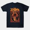 Мужская черная футболка с принтом Rob Zombie, печать на трансферной бумаге без вырезания, хлопковая футболка