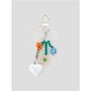 Flower Bead Keychain Gray (19578ZWY43)