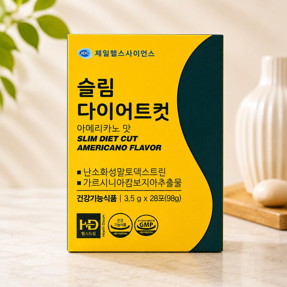 Jeil Health Science Диетический напиток для похудения Американский вкус Гарциния Неперевариваемый мальтодекстрин Снижение жира в организме После еды Кровь | 28 пакетиков 98г