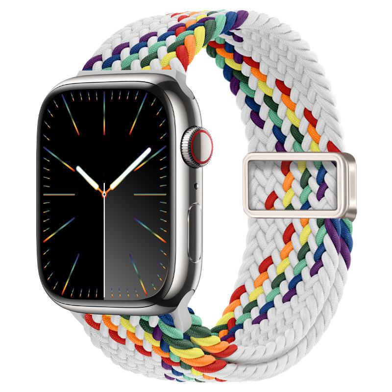 Нейлоновый эластичный плетеный ремешок с магнитной пряжкой для Apple Watch Series 1/2/11
